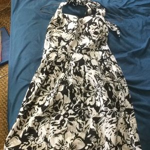 B&W Derek Halter Sundress